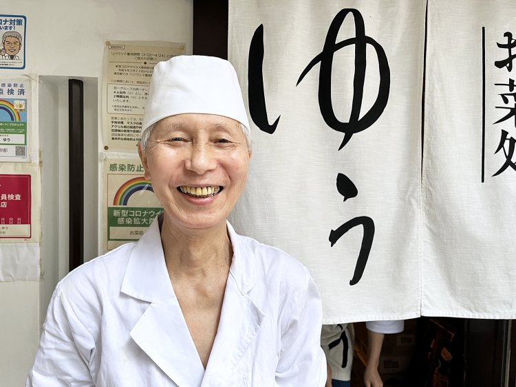 シャイで朴とつとしたご主人の渡部隆雄さん。ほんわかした空気感がステキだ。