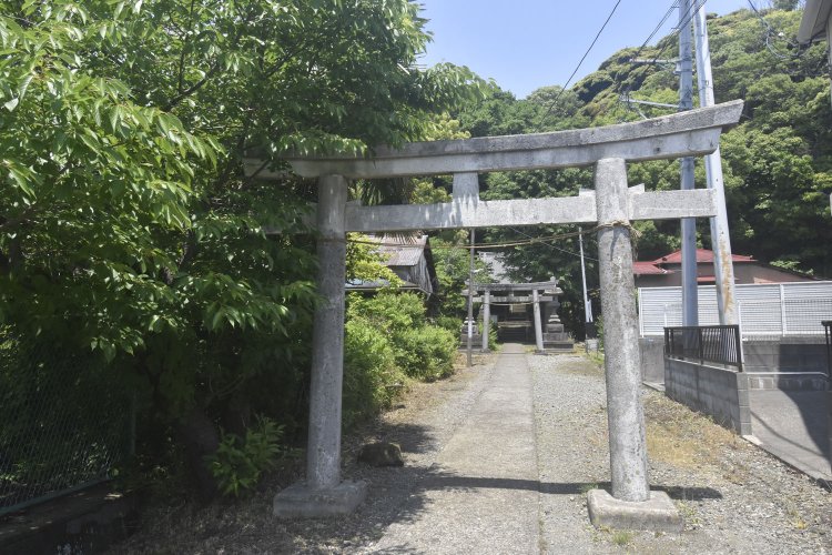 梶原の地にある御霊神社。景時も合祀されている。