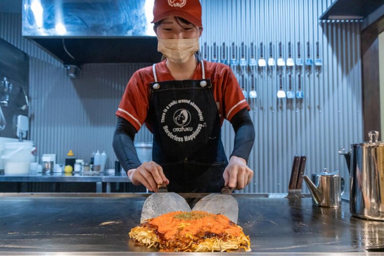 【荒川102】広島風お好み焼き菊丸