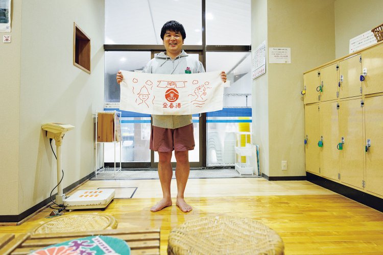 「サウナもあります！」1回600円（入浴料と別）。