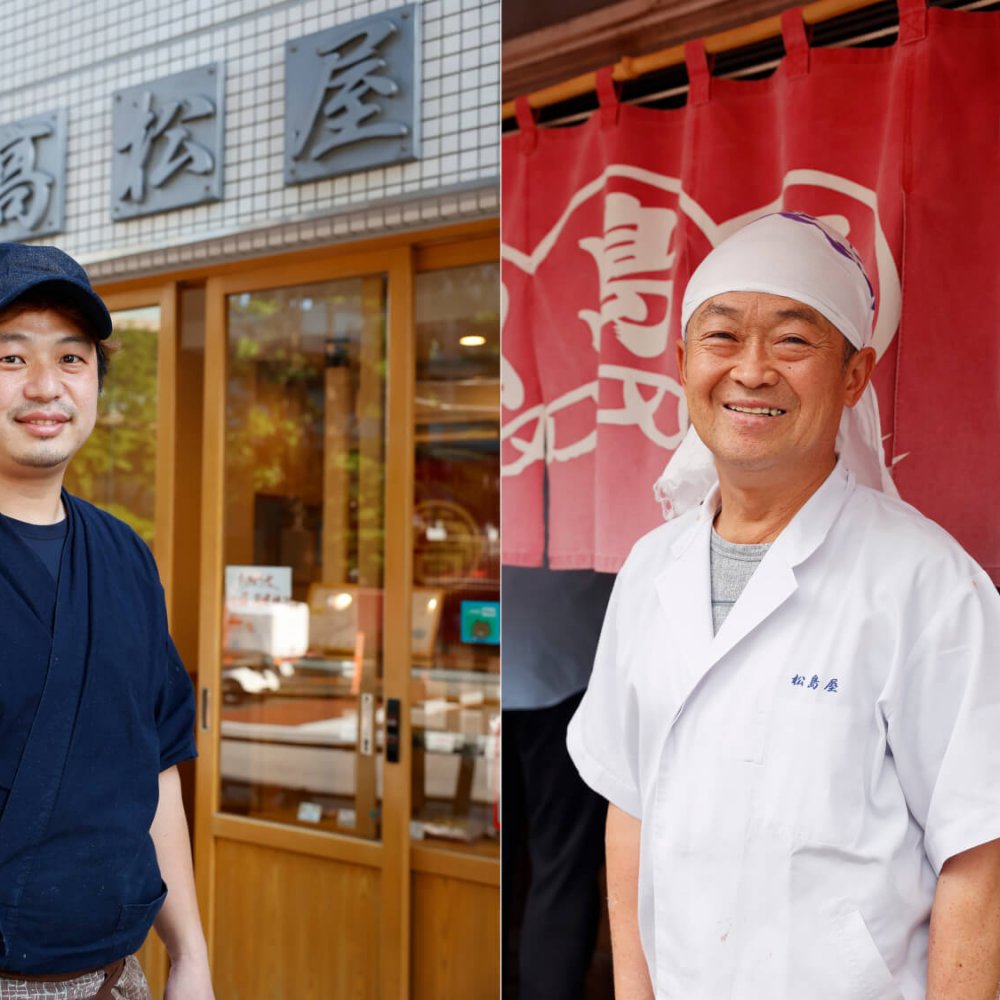 松島屋と高松屋 ～餅菓子屋の地元話～
