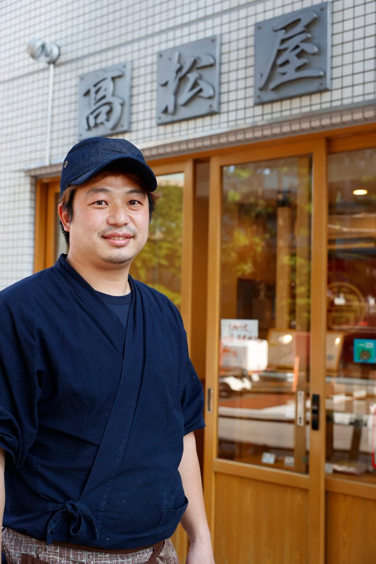 『高松屋』の店主、髙地さん。