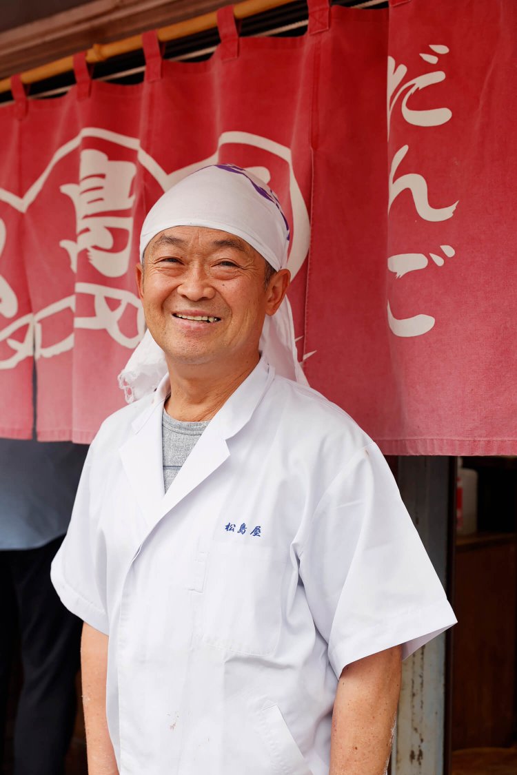 『松島屋』の3代目、文屋さん。