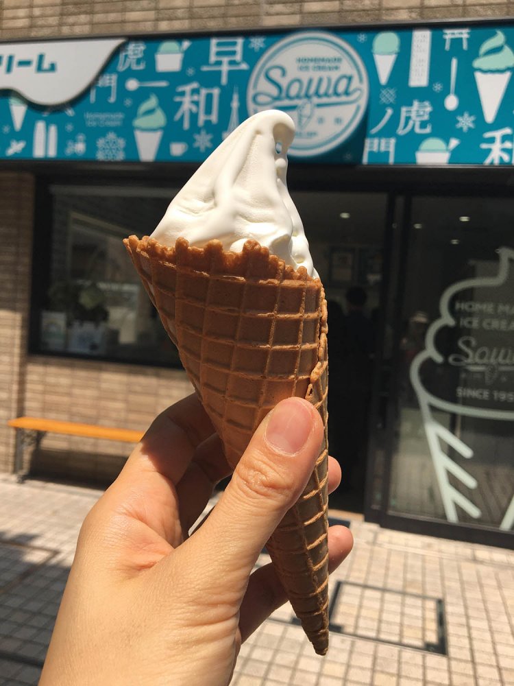 神谷町SOWAのアイス