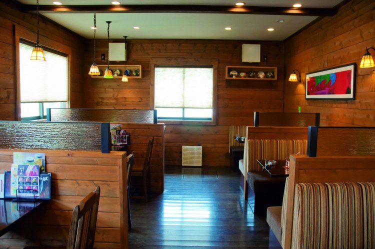 移動しやすい店内。