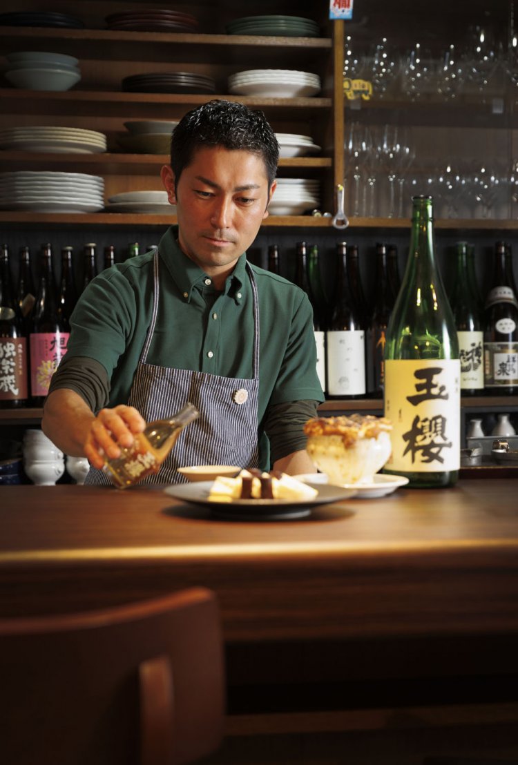 「お燗にするとお米のよさを感じます」と篠原さん。