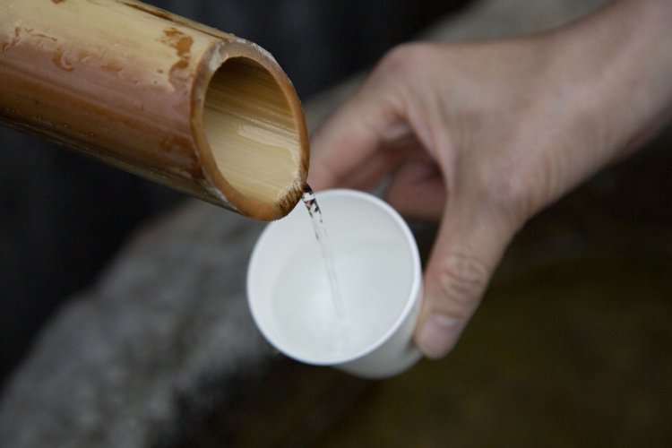 仕込み水は持ち帰りOK。