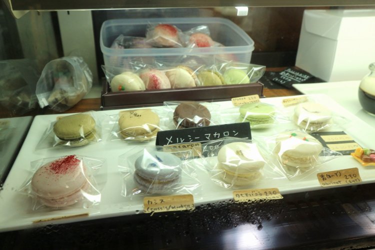 ヨーロッパスイーツの代名詞であるマカロンも店の一押し。
