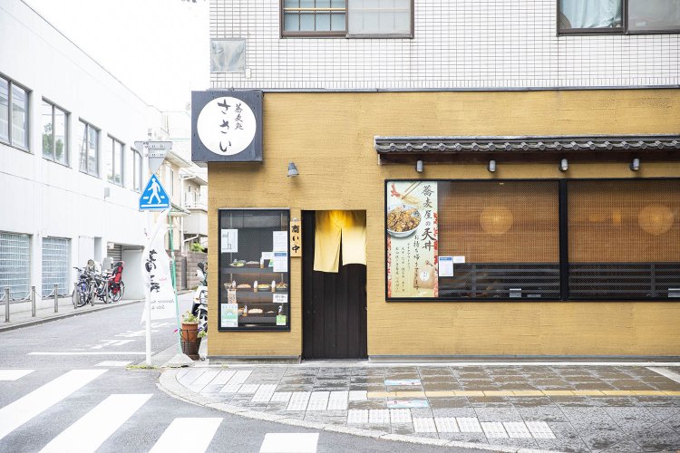 落ち着いた風情のそば屋を発見！