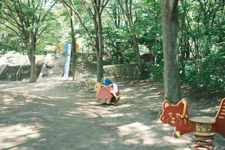 ↑普通のデジタルレンズで撮影