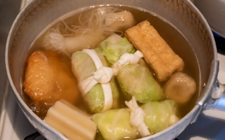 【東京おでんだね】ロールキャベツの調理方法