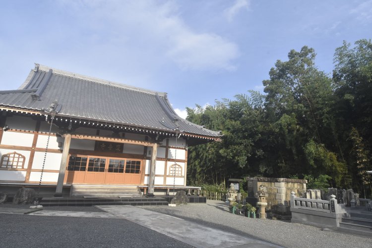伊豆仁田の慶音寺。