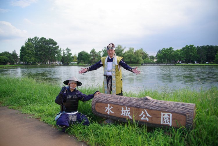 こちらは水城公園！！