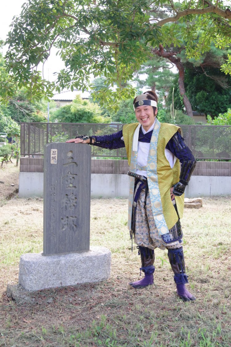 三重櫓跡はこちら！