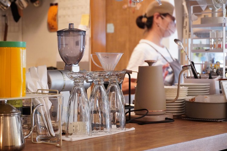 道具類がとてもきれいに管理されていたのが印象的だ。