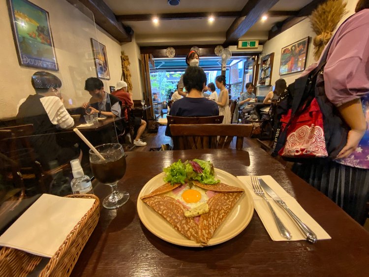 『ル・ブルターニュ』のガレット。