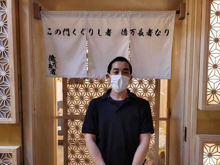 オーナーの江良さん。