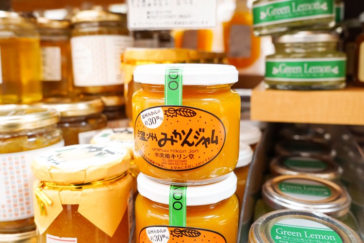 愛媛県といえば、みかん！元祖キリン堂の温州みかんジャムはお店でも定番人気。