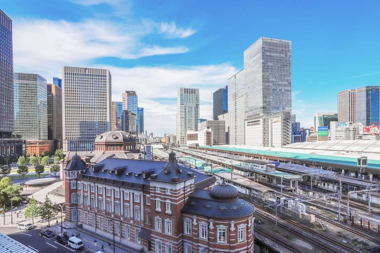 現在の東京駅。