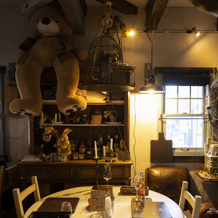 クマやウサギが随所に。