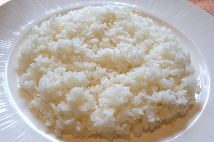 幻の米といわれる“白目米（しろめまい）”。