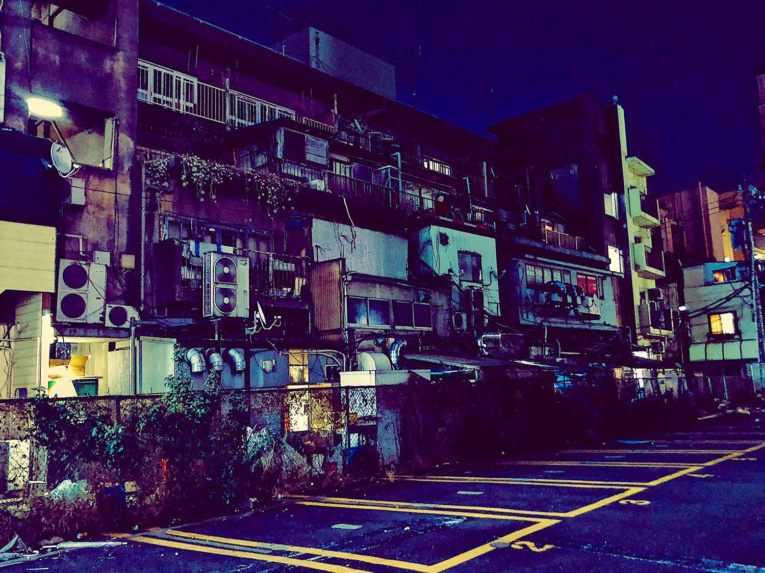 街の昭和　福富町　夜
