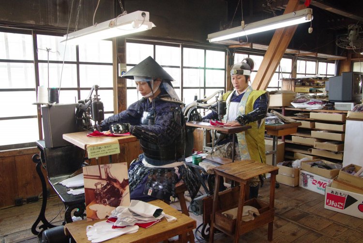 大将とわたくしも職人気分で♪