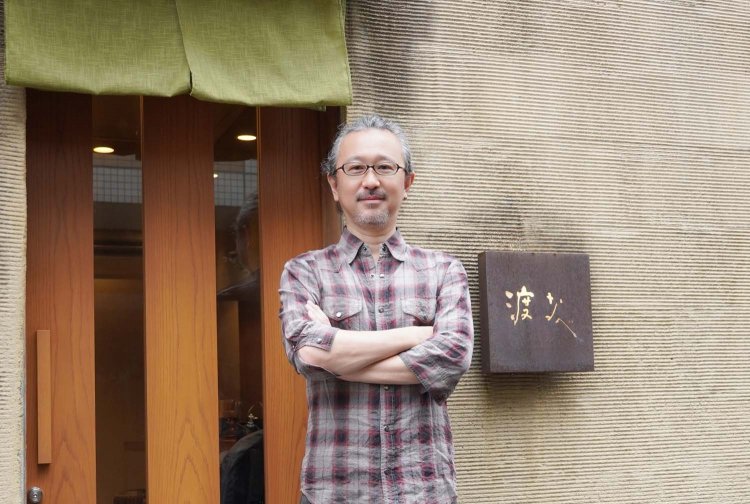 店主の渡辺樹庵さん。