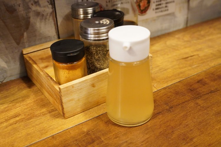 最後はかぼす酢でさっぱりと締めるのがオススメだ。