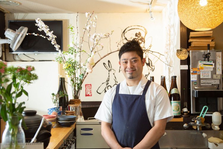 店主の牧野さんは海外で和食店の立ち上げも経験し、和食の魅力を再認識。