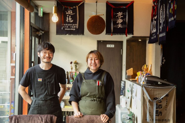 むぎよさんの影響で裕貴さんも日本酒好きに。燗酒と冷酒の両方に自信あり。