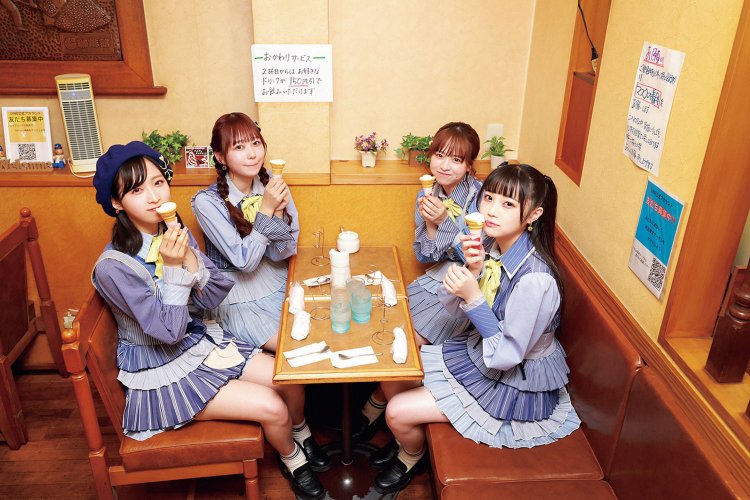 撮影時は暑かったので、アイスでクールダウン！