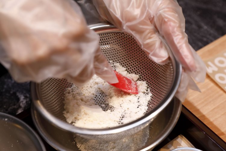 これで生地は完成。