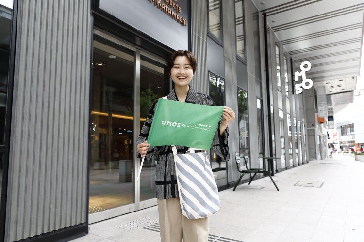 案内してくれるOMOレンジャーは、たまきちさん。笑顔が眩しい。