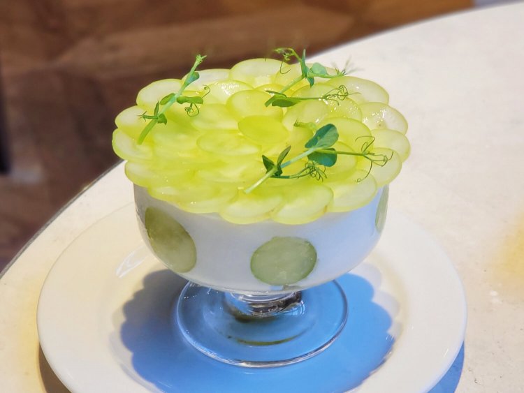 ミニブーケパフェ。