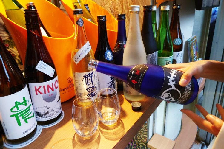 お気に入りの日本酒を見つけよう。