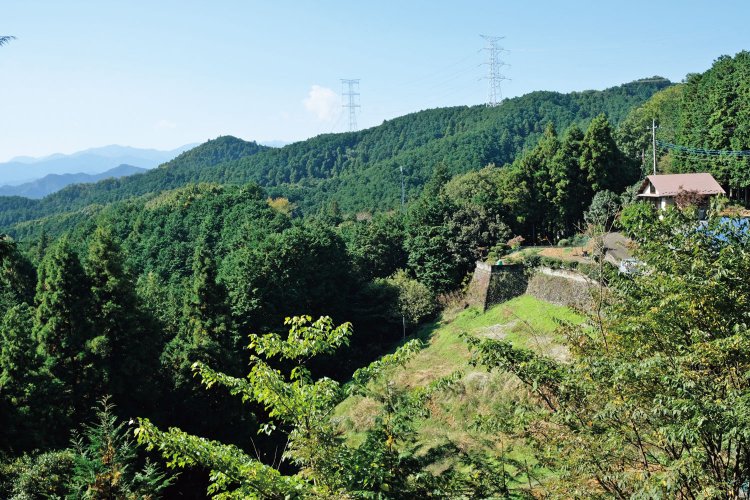 物見山から下りてくると、山の中腹に点在する駒高の集落がある。駒は高麗（こま）で、高いところの高麗ということでこの地名がついたのだろうか。いいところだ。