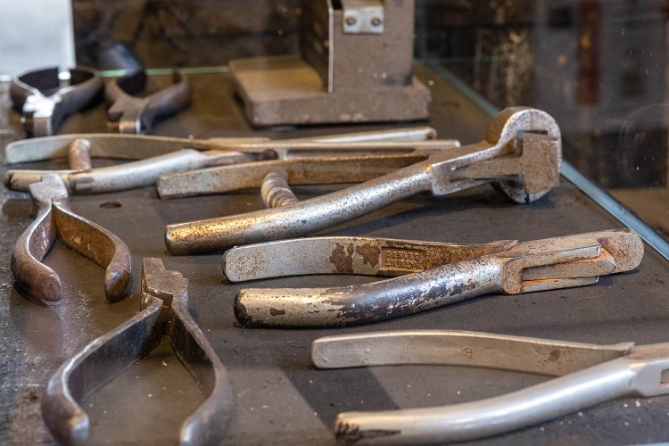 硬券用のはさみ。