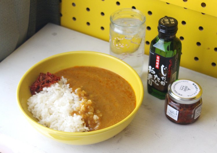 盛り付けるとこんな感じ。