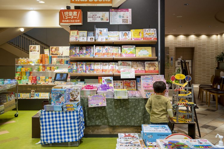 入り口のコーナー。様々なフェアが予定されている。