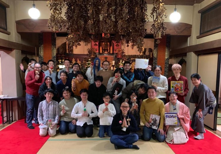 「不二の会」に集まったみなさん。