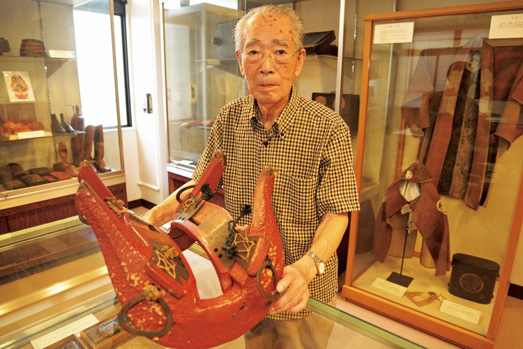 館長の稲川實さん。