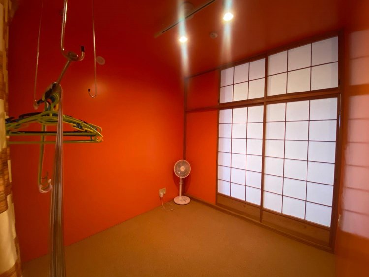 襖があり、完全個室になるのもここだけ。