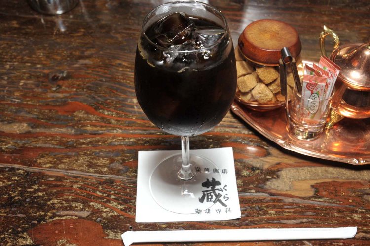 売り切れになることもあるという、水出しアイスコーヒー。