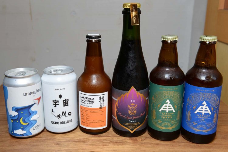 多彩な味わいと、パッケージも印象的なクラフトビール。