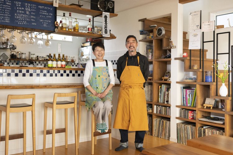 濱田さんと奥様の美幸さん。