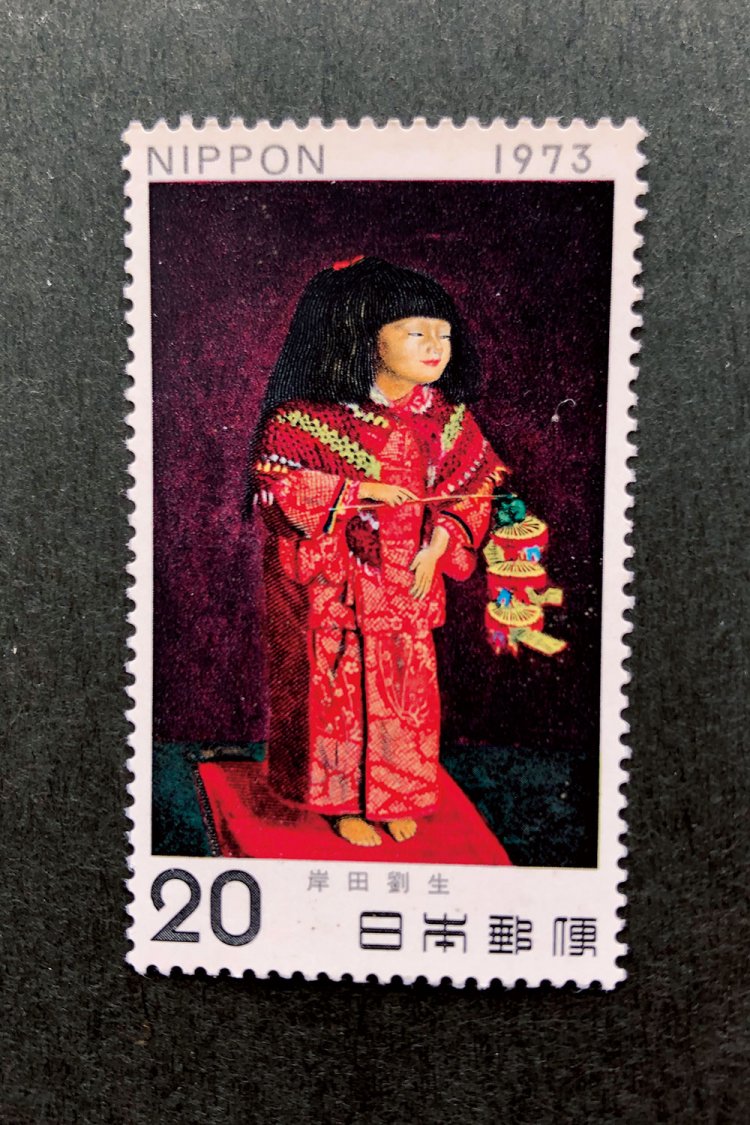 『麗子住吉詣乃立像』。展覧会では会えない。