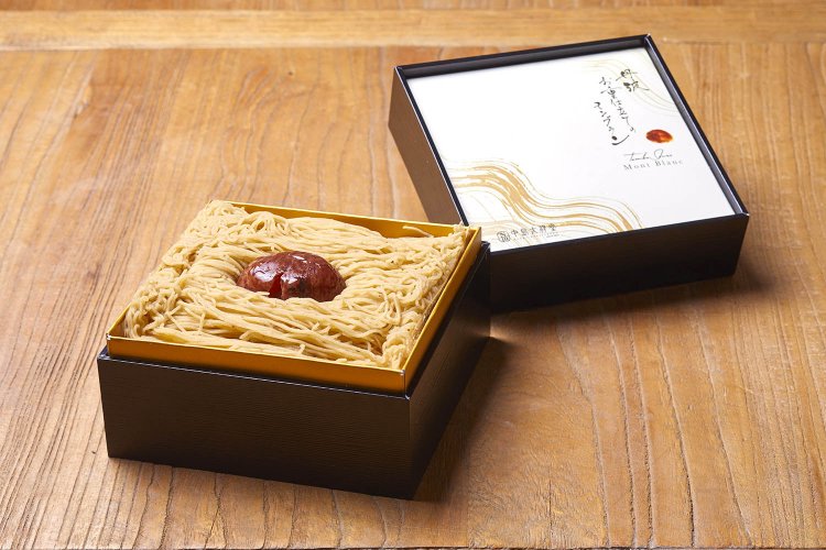 『丹波お重仕立てのモンブラン』2,700円（税込、数量限定）