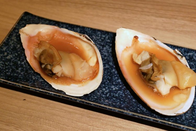 まんじゅう貝 浜焼き。