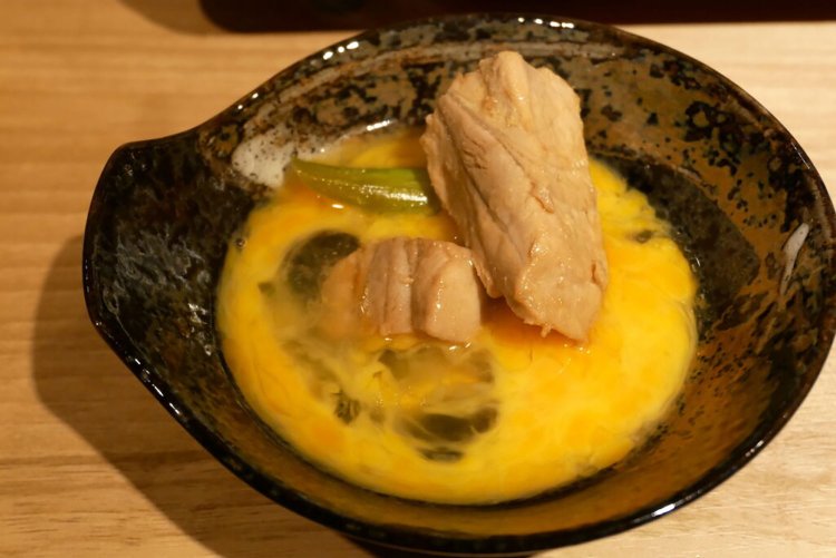 ねぎまのすき焼き。